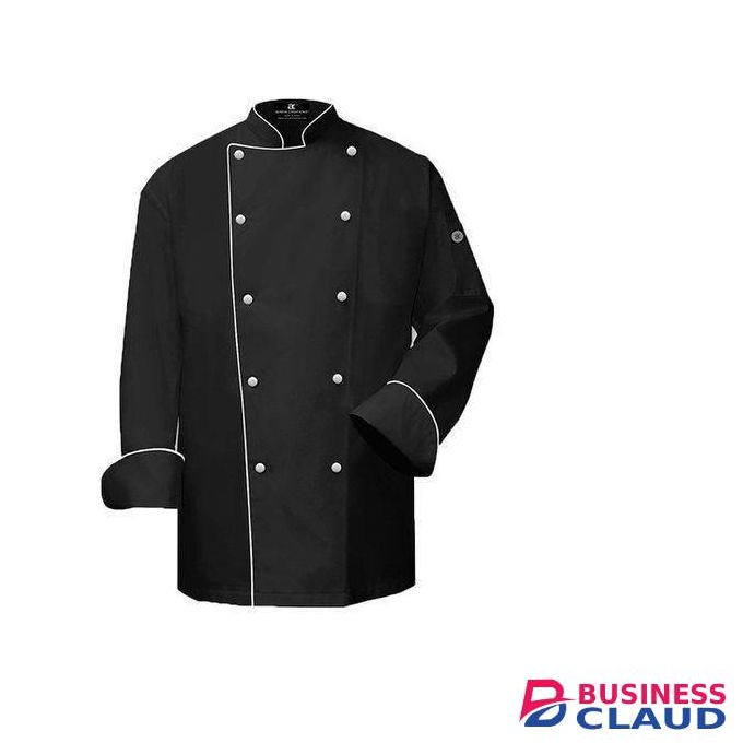Black Chef Jacket/Cotton Chef Jacket