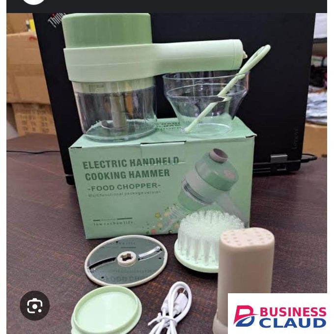 Manual electric food chopper