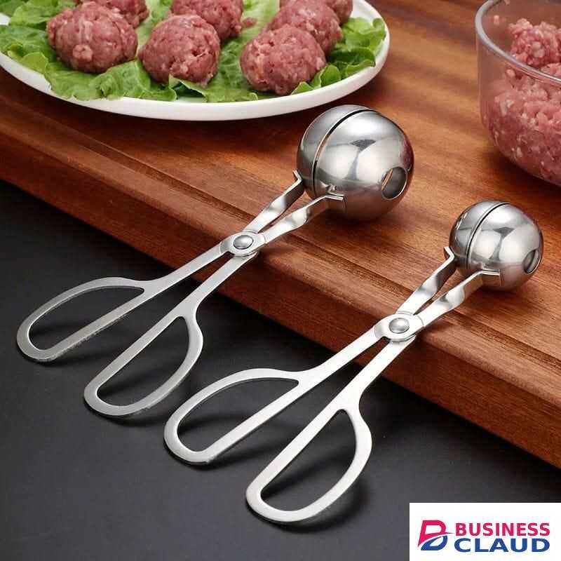 Stainless Steel Meatball Maker Tool – Round Rice Ball Shaper
