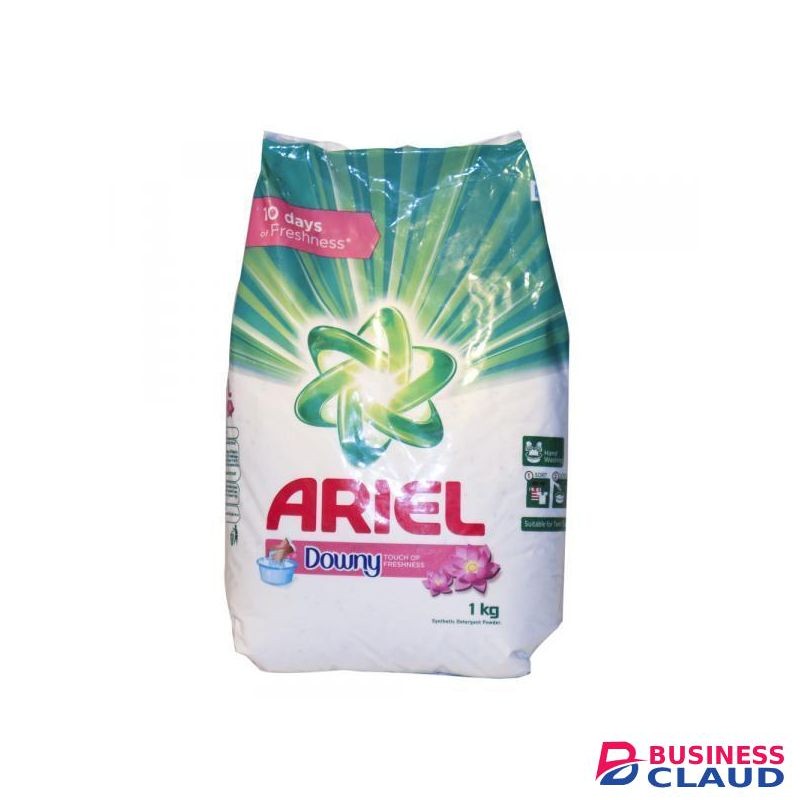 Ariel Hand Wash Laundry Detergent Lavender Scent - 1kg Stain Removal Powder with Long-Lasting Freshness