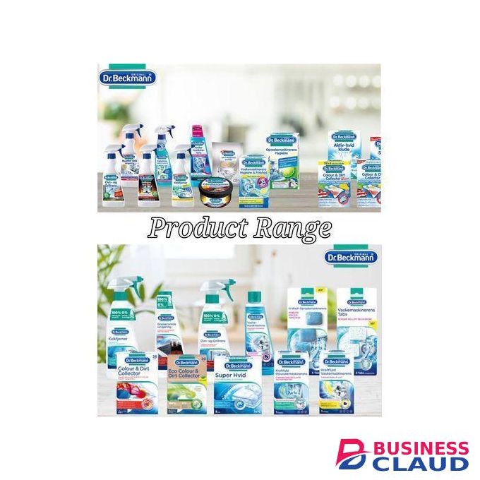 Dr Beckmann Spray Laundry Fabric Stain Remover Deodorant & Sweat White Coloured Odours cf