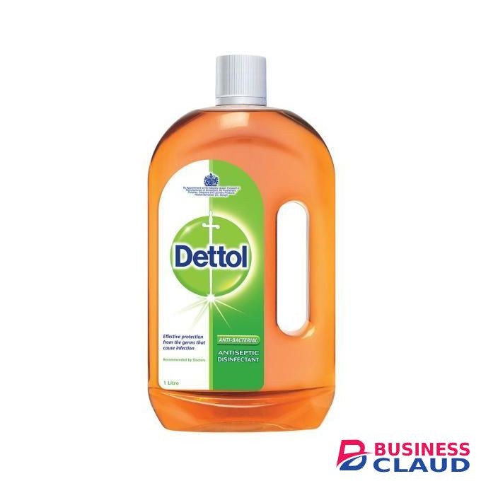 Dettol Antiseptic Disinfectant Liquid 1Ltr (1000ml) - For Wound Cleaning, Laundry, Bath & Home