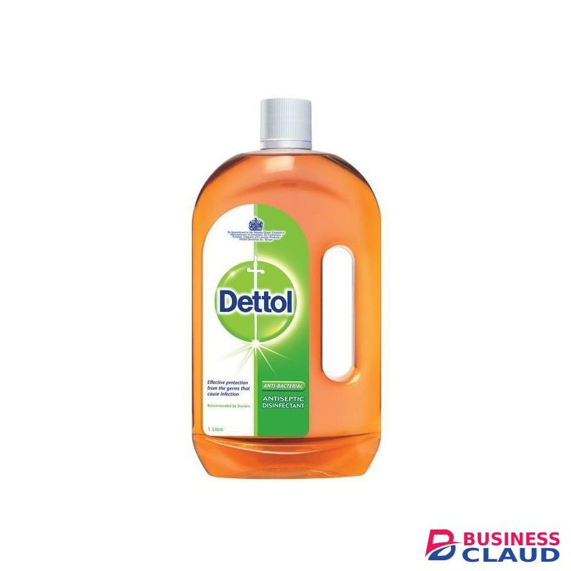 Dettol Antiseptic Disinfectant Liquid 1Ltr (1000ml) - For Wound Cleaning, Laundry, Bath & Home