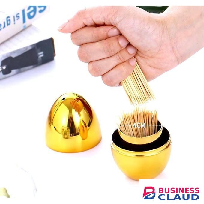 egg shaped toothpick holder
