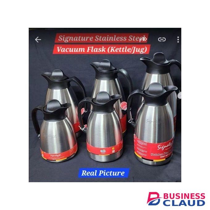 Signature Stainless Steel vacuum flask/kettle jug unbreakable