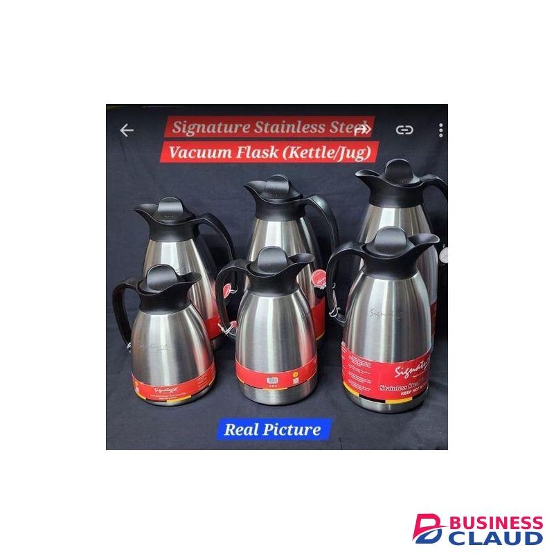 Signature Stainless Steel vacuum flask/kettle jug unbreakable