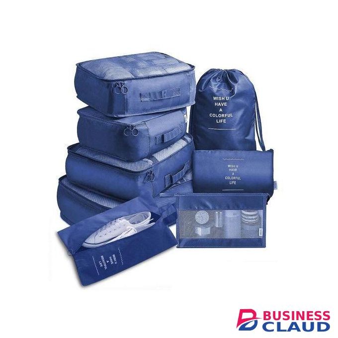 8 Pcs Packing Cubes Set Travel Luggage Organizer Storage Bags Suitcase Packing Cases Including Laundry Bag & Shoes Bag Suitcase Organizer Travel Bags Storage Bags