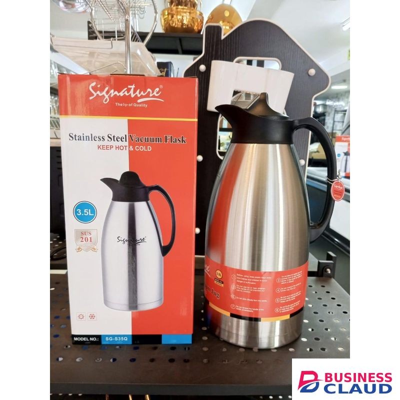 Signature Unbreakable 3.5L Stainless Steel Hot Thermos Flask