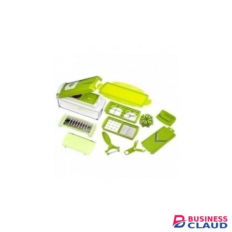 Nicer Dicer Plus Amazing Multifunctional Nicer Diser Vegetable Cutter - Green