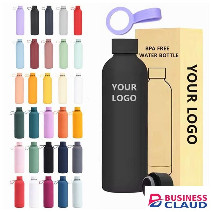 Matt finish rubber paint 500ml thermocup with a sling sleeve handle