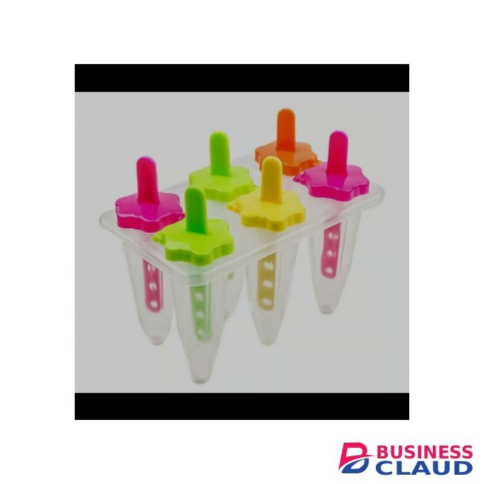 6 In 1 Set Ice Cream Mould Popsicle Maker Box DIY
