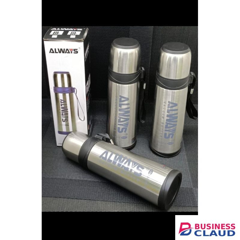 Always Stainless Steel Silver Thermos Flask- 500ml