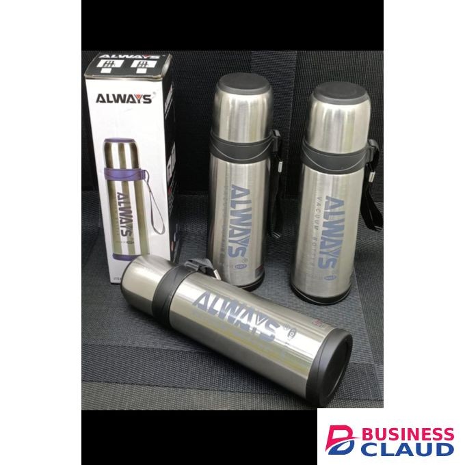 Always Stainless Steel Silver Thermos Flask- 500ml