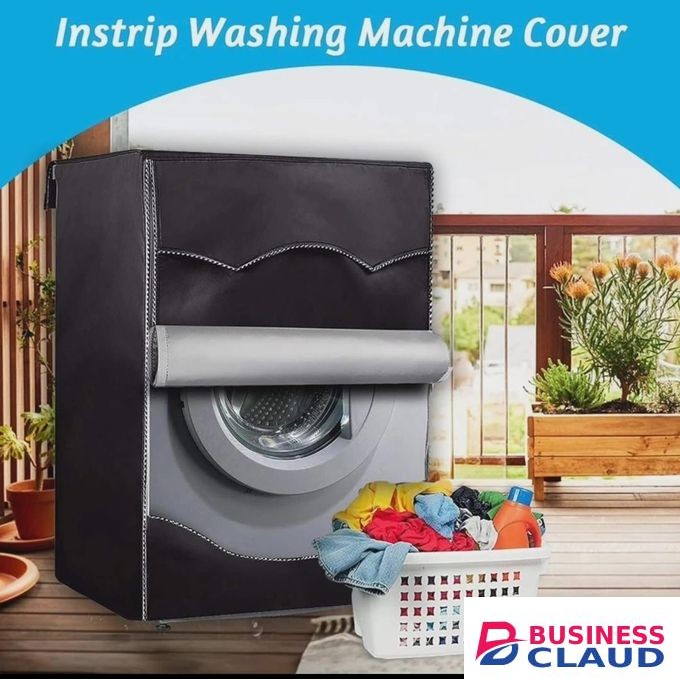 Washing Machine/Dryer cover No Zipper Design for Front-loading Machine Waterproof ,Sunscreen Dust-proof-upto 10kg
