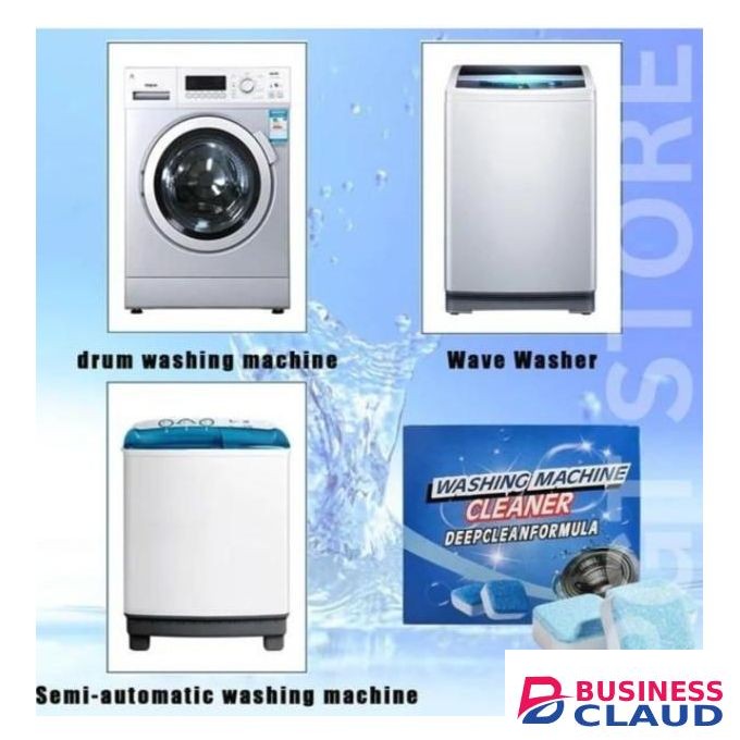 Deep Cleaning Washing Machine Cleaner 12 Tablets