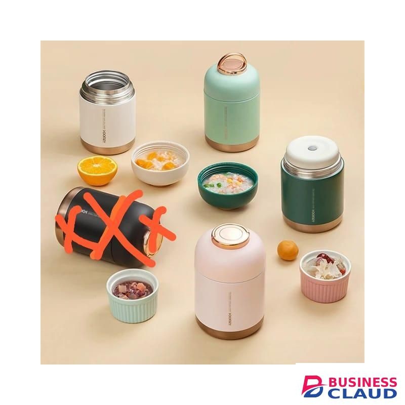 SN-5052 Sensan 800ml Thermos Food Flask Stainless Steel Hot & Cold Lunch Container for Office, School & Travel – Leakproof, Durable, Portable Food Jar