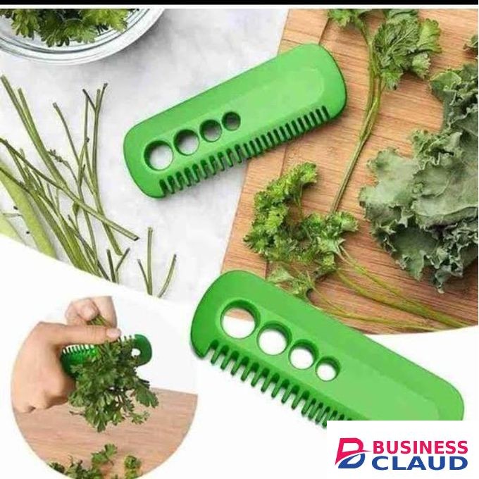 Vegetable peeler stripping comb