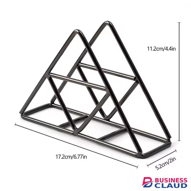 Modern Metallic Napkin Holder