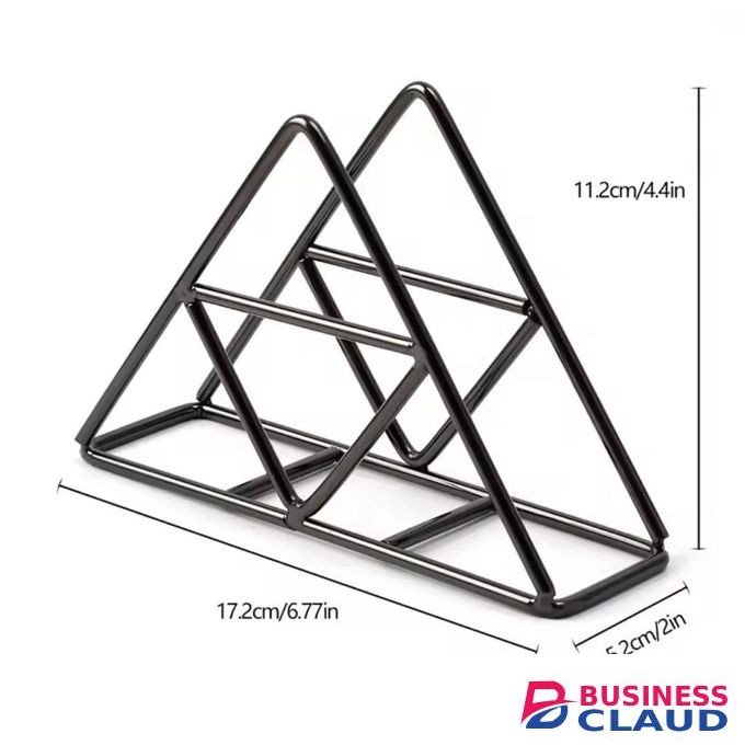 Modern Metallic Napkin Holder