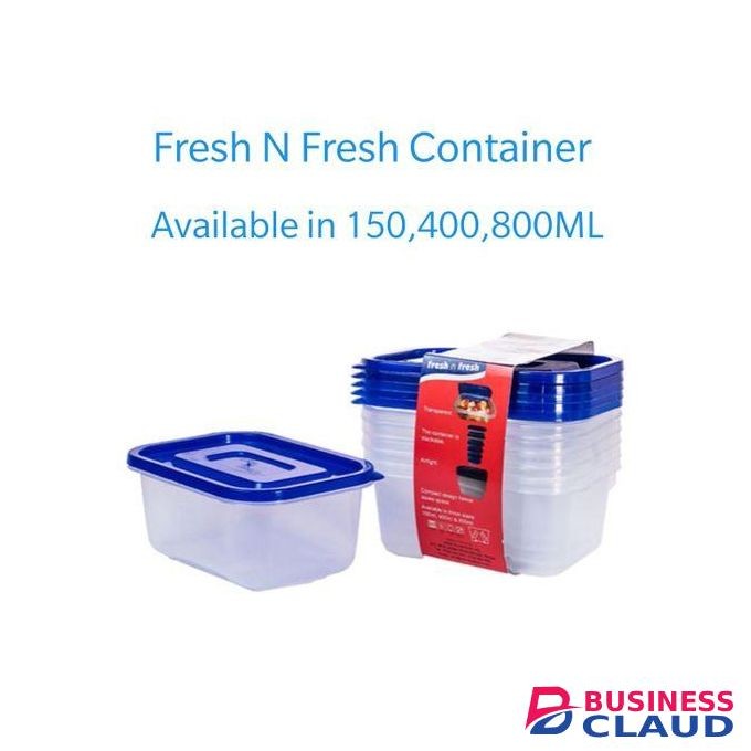 6pcs Fresh N Fresh Storage Container With Lids