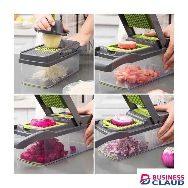 Nicer Dicer Plus 14 In 1 Nice Dicer Vegetable Fruit Chopper
