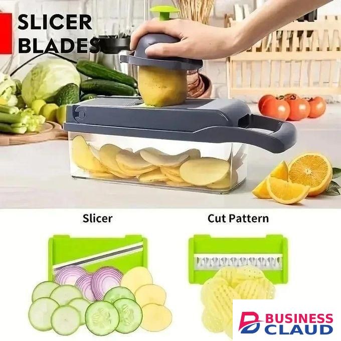Nicer Dicer Plus 14 In 1 Nice Dicer Vegetable Fruit Chopper