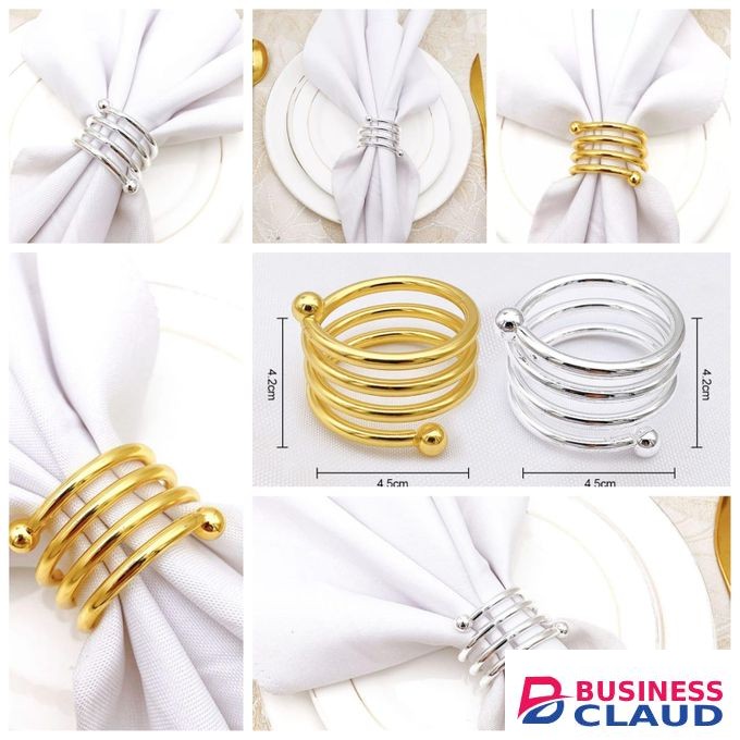 Alloy coated napkin