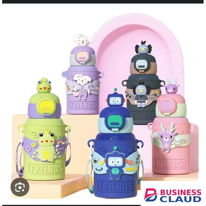 Hot/cold Baby Bottle With Straw