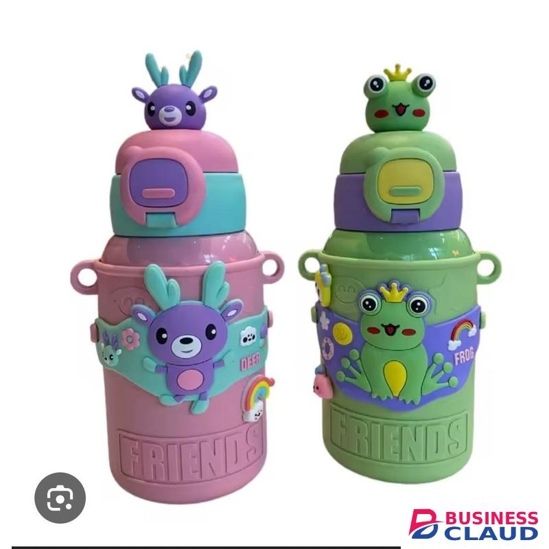 Hot/cold Baby Bottle With Straw