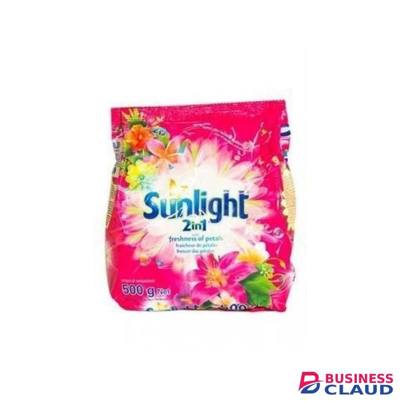Sunlight Sensitive Skin 2-in-1 Hand Washing Powder 500g – Gentle Formula, Fabric Conditioner in 1