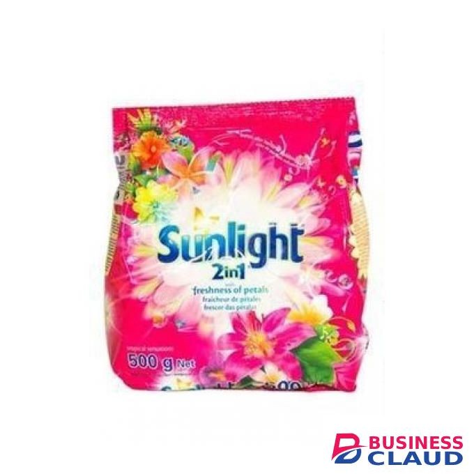 Sunlight Sensitive Skin 2-in-1 Hand Washing Powder 500g – Gentle Formula, Fabric Conditioner in 1