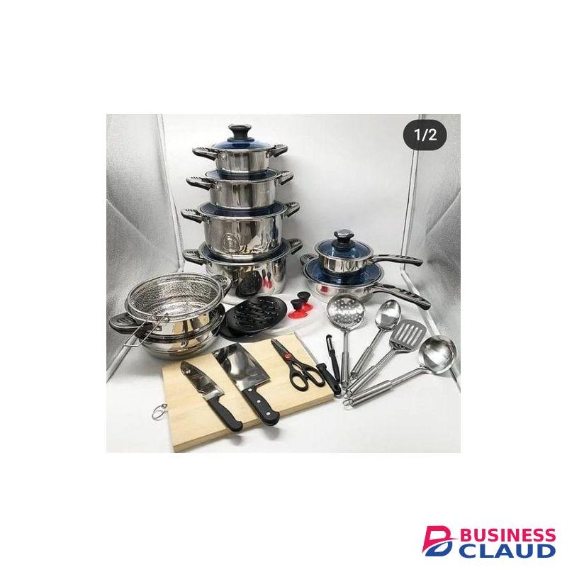 Marwa German Life 30pcs Stainless Cookware Set