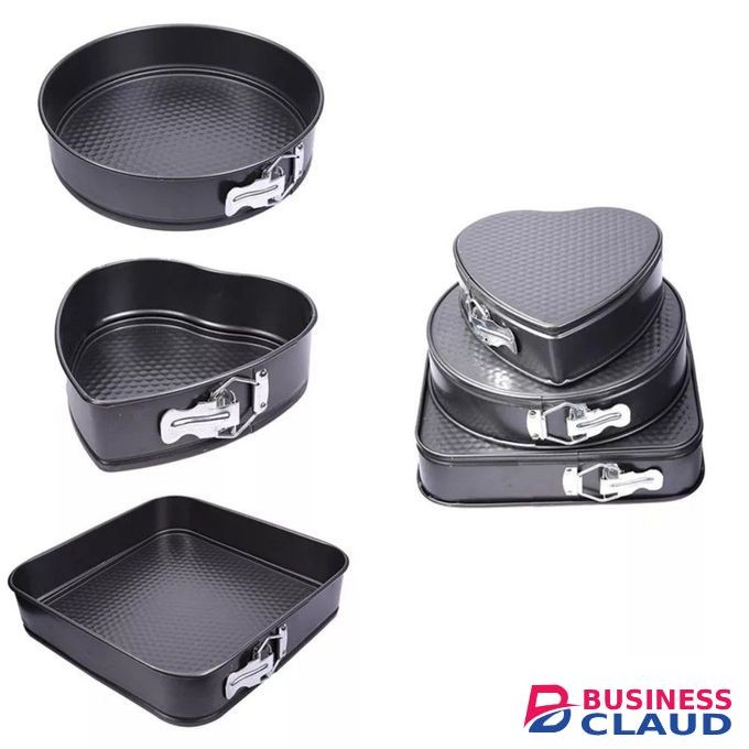 3-shapes Baking Tins