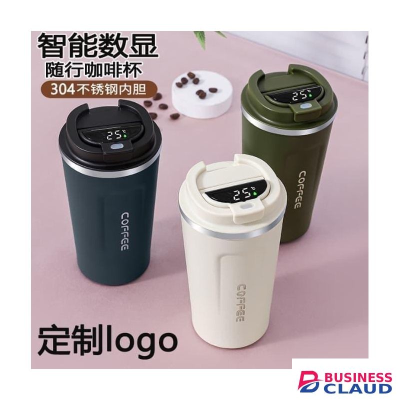 Smart Temperature Display Coffee Cup