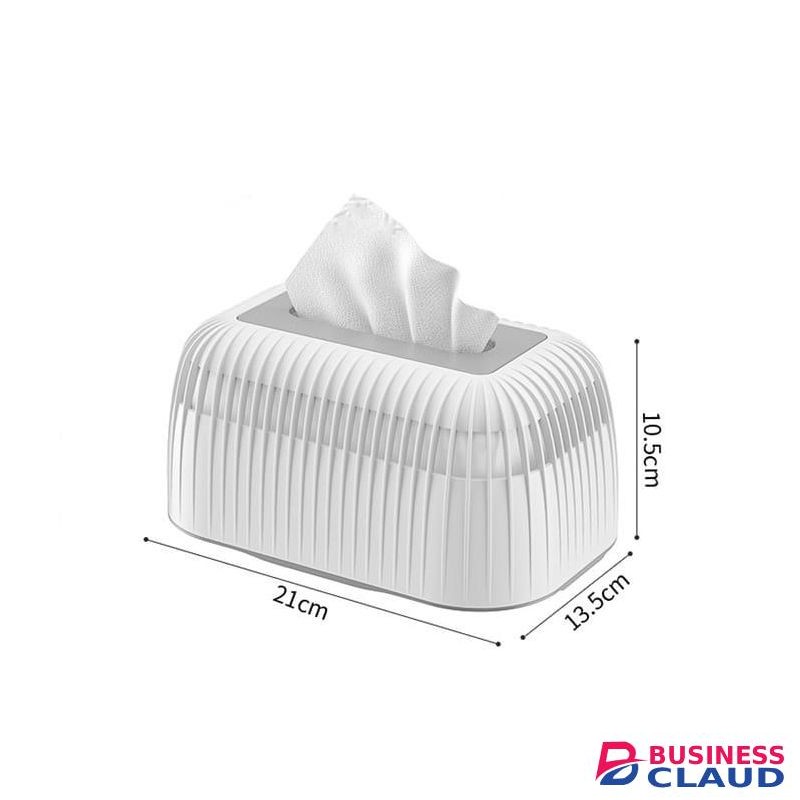 Stripped tissue / serviette box