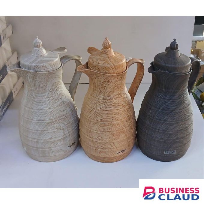 Elegant Wooden Thermo Flask – Stainless Steel Vacuum Insulated Hot & Cold Bottle