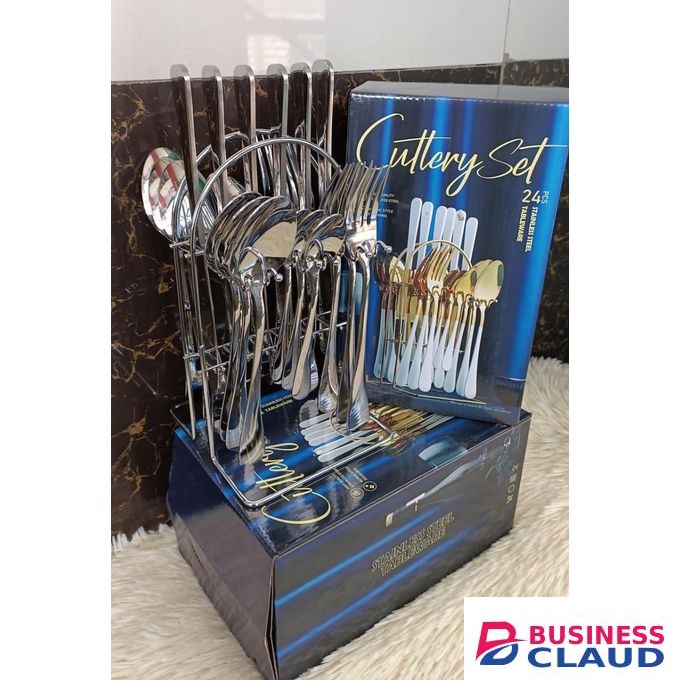 AMAZING 24 pcs stainless cutlery sets