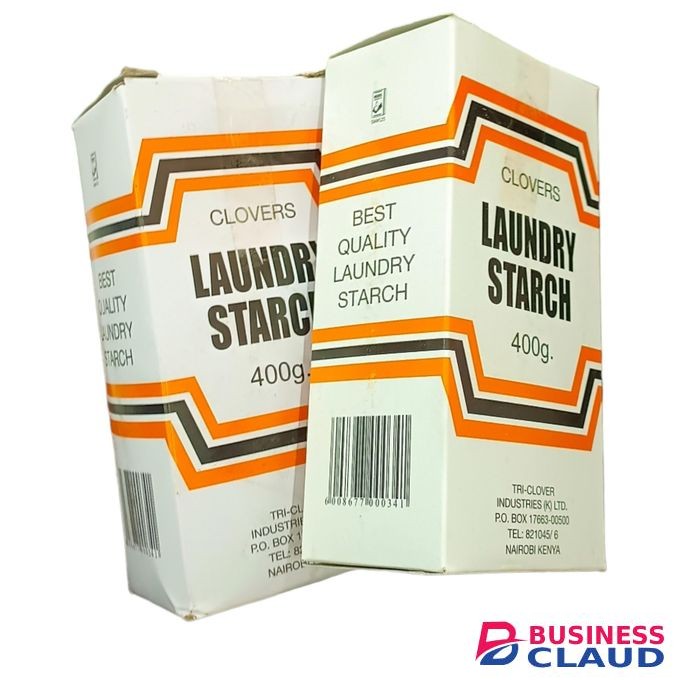 Clovers 2X Laundry Starch For REDUCING CREASES EASIER IRONING + LONGER LASTING IRONING LINES COLOUR PROTECTION SOFTER CLOTHES cf