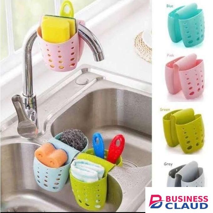 Double sided sink organize - choclate brown