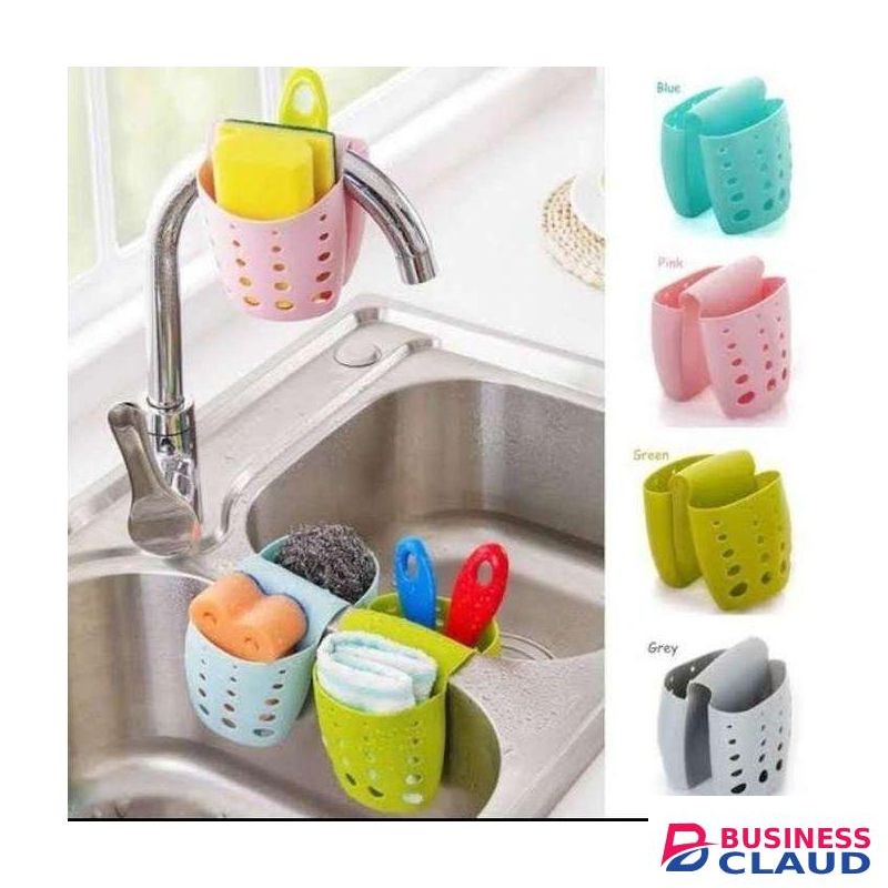 Double sided sink organize - choclate brown