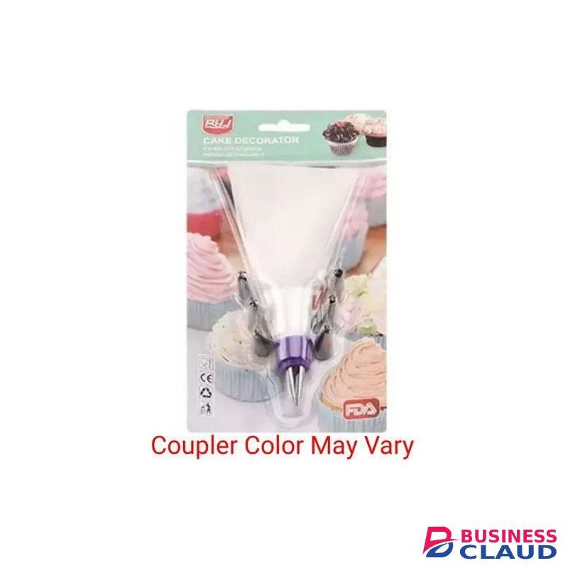 RYJ 9Pcs Baking Cake Decorating Pastry Bag Nozzles Tool Set