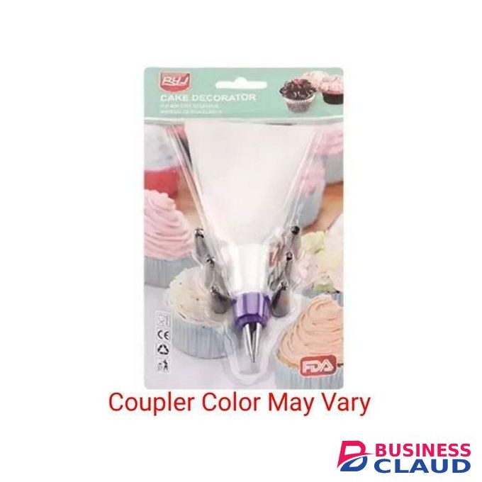 RYJ 9Pcs Baking Cake Decorating Pastry Bag Nozzles Tool Set
