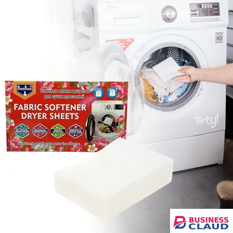 KUAKUA Laundry Fragrance And Fabric Softener Sheets (15 Pcs) For All Washing Machines - Kua Kua