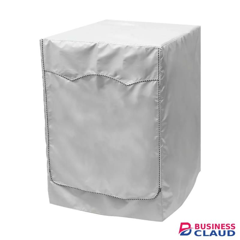 Front Load Washing Machine Cover 60x65x85cm Waterproof Dustproof Laundry Appliance Protector with Convenient Zipper Closure, Heavy Duty Durable Fabric Shield for Home Use