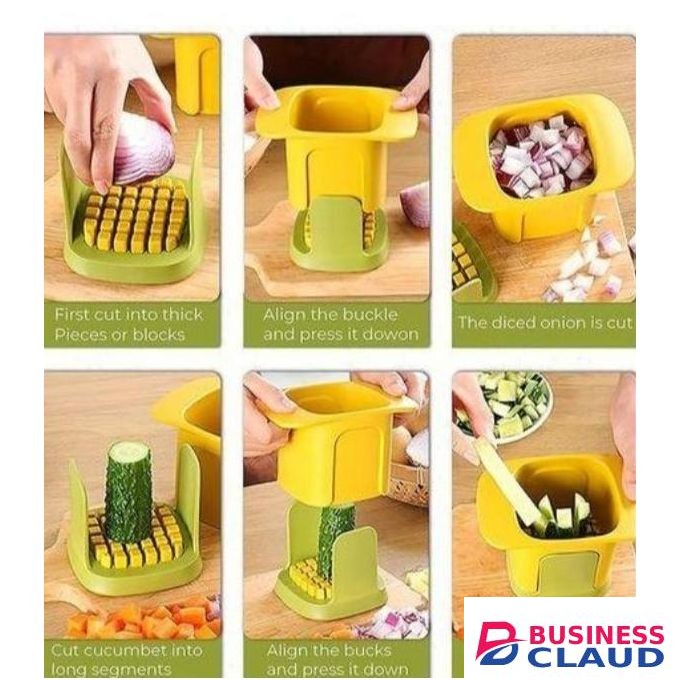 Multifunctional Vegetable Chopper French Fries Cutter