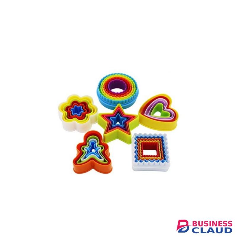 6 In 1 All Shapes Cookie Cutter