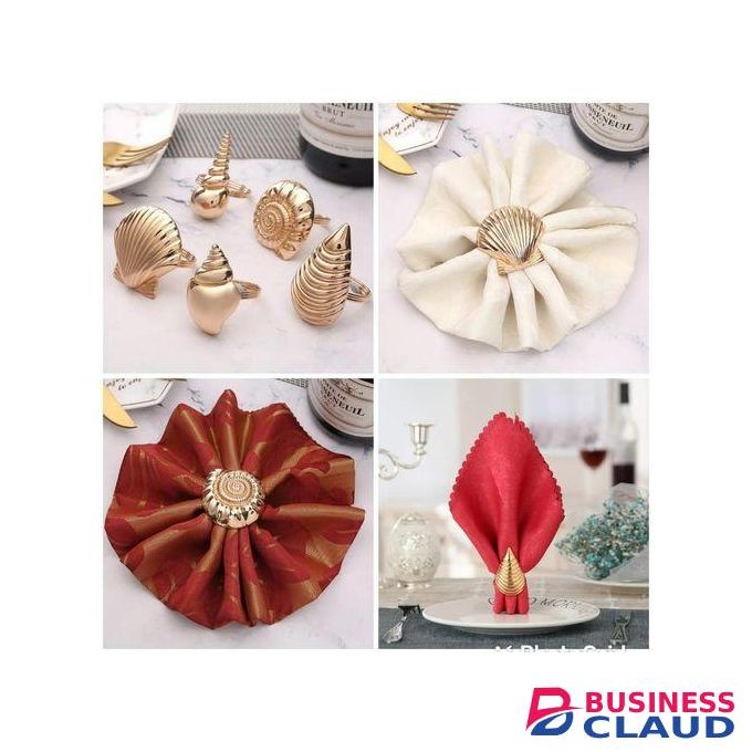 Sea Shell Theme Table Napkin Holder
