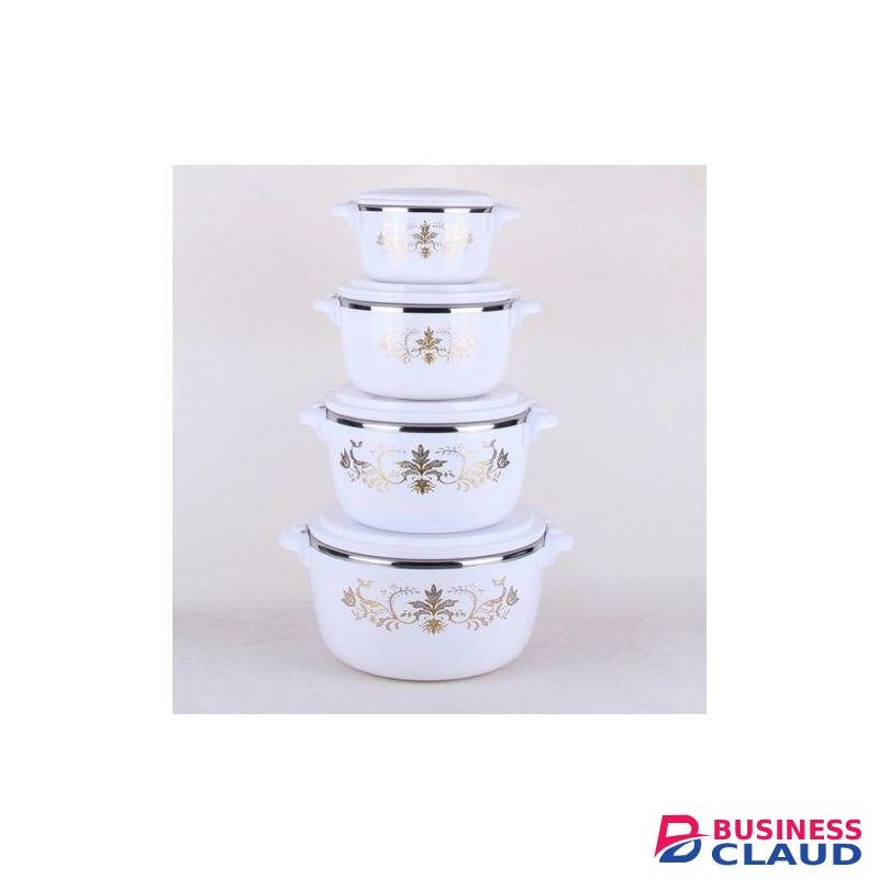 Casserole 4 Pcs Insulated Hotpots Set.