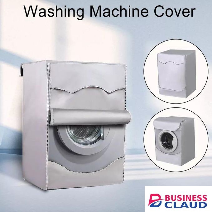 Waterproof/dustproof Washing Machine Cover-front Load-gray
