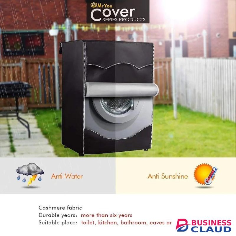 Washing Machine Cover,Washer/Dryer cover For Front-loading Machine Waterproof